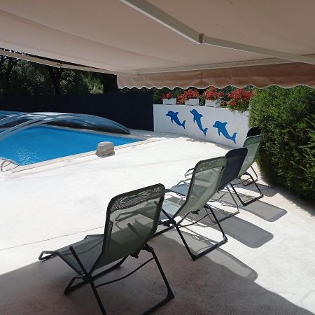 Gites De Plos Appart Chalet Piscine Spa Андуз Екстериор снимка