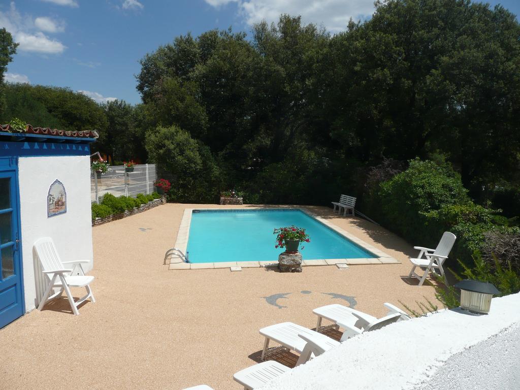 Gites De Plos Appart Chalet Piscine Spa Андуз Екстериор снимка